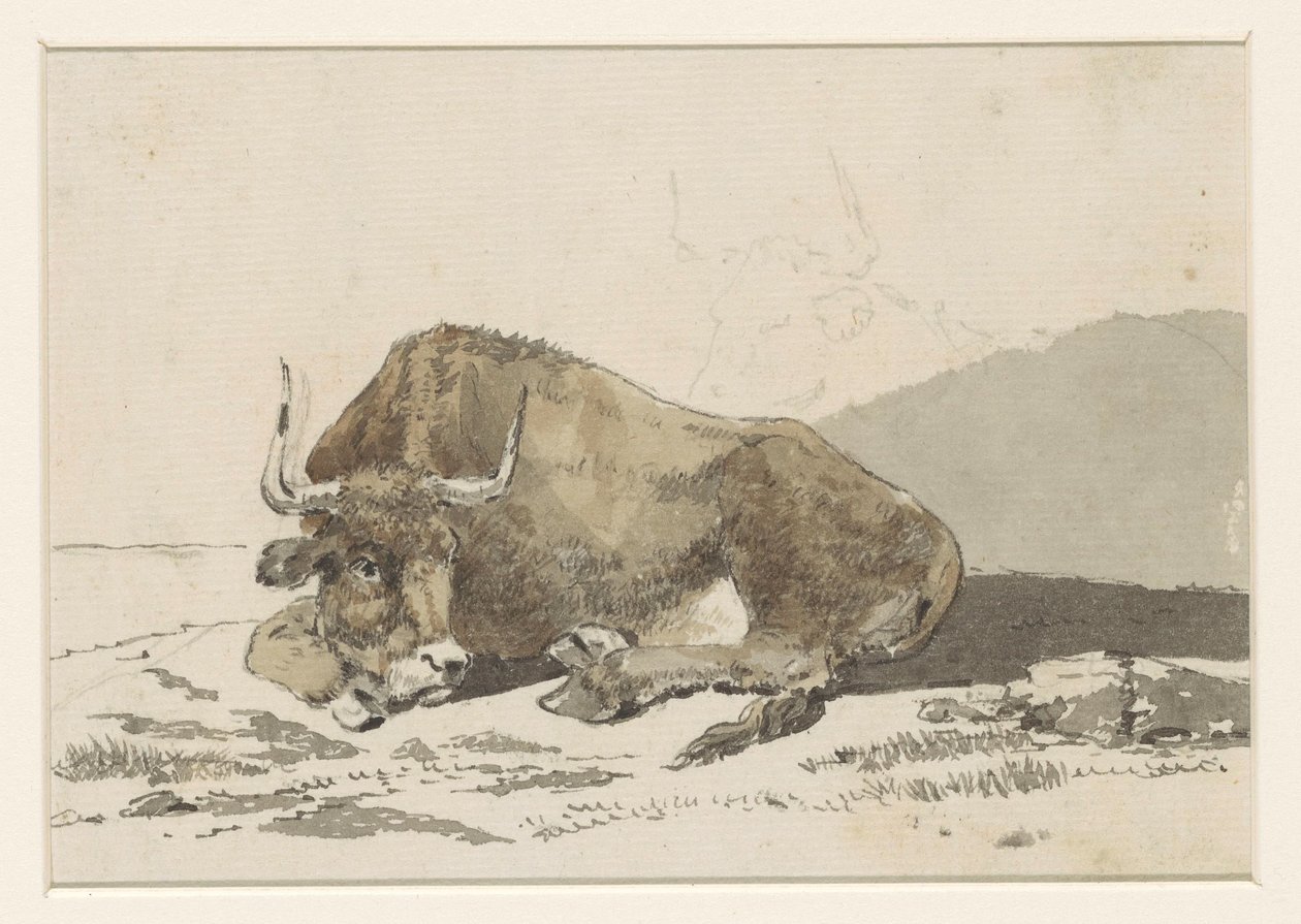 Liggend kör alkotó: David Alphonse de Sandoz Rollin