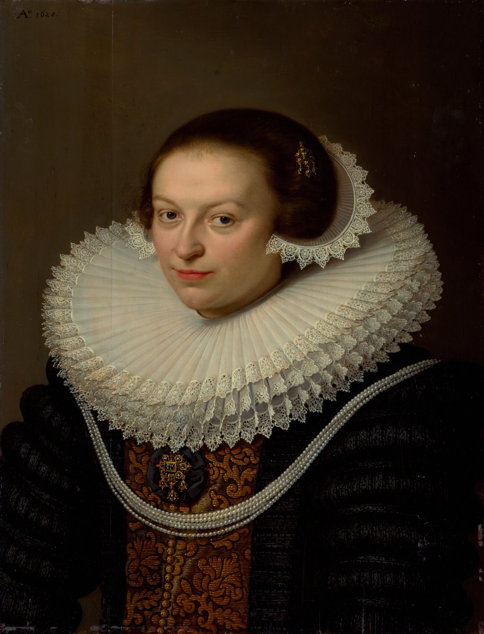 Johanna Visscher alkotó: David Bailly
