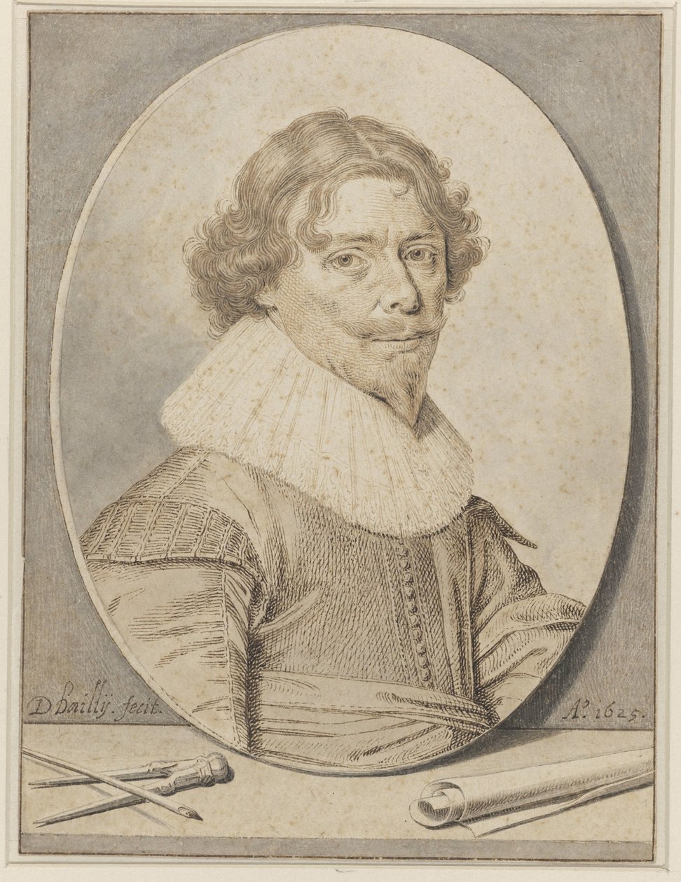 David Bailly önarcképe alkotó: David Bailly