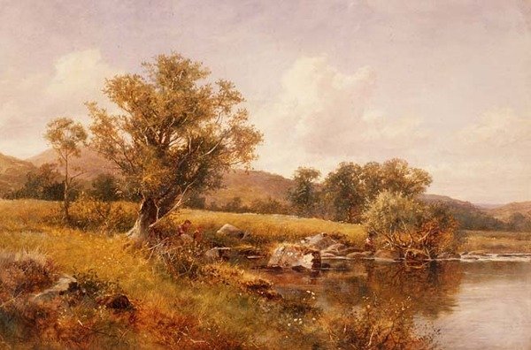 A Llugwy partjai, Észak-Wales alkotó: David Bates