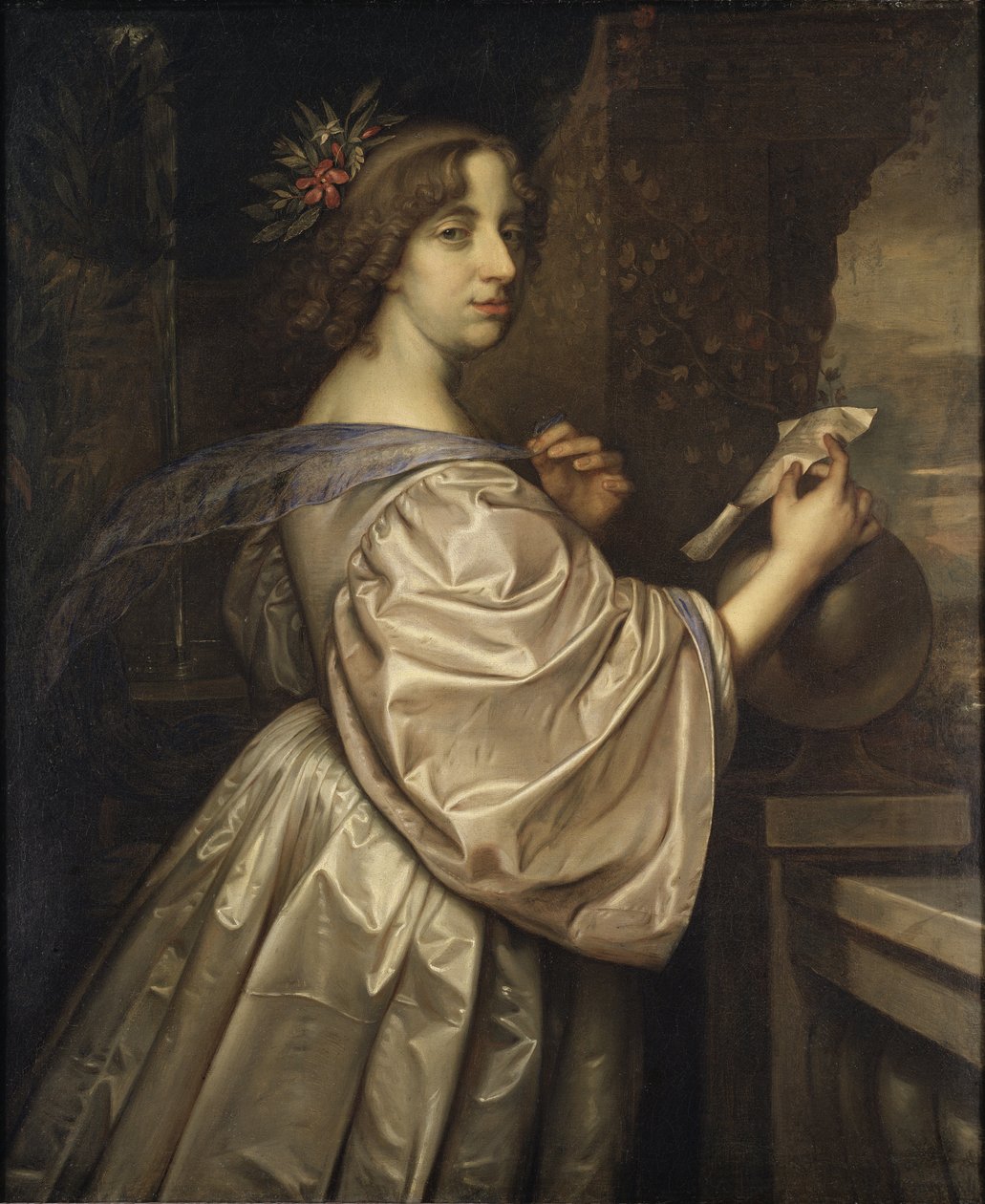 La reine Christine de Suede – Krisztina svéd királynő (1626-1689) portréja, Beck, David (1621-1656). Olajfestmény alkotó: David Beck