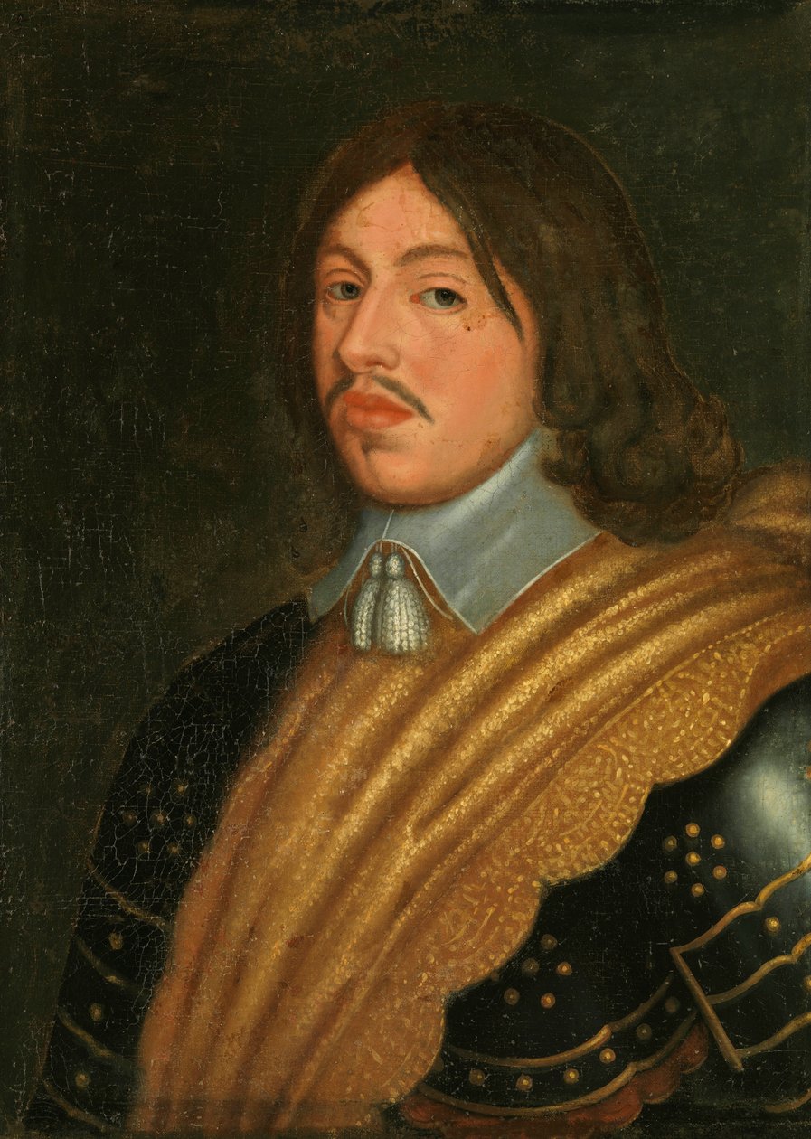 X. Károly Gusztáv svéd király portréja 1622-1660, c. 1650-1660. alkotó: David Beck
