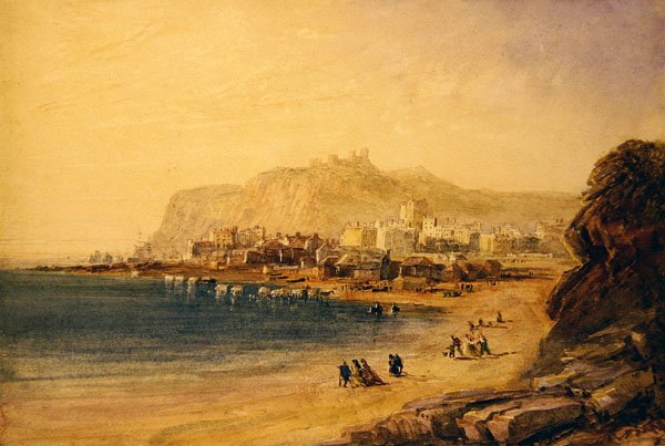 Dover (akvarell papíron) alkotó: David Cox