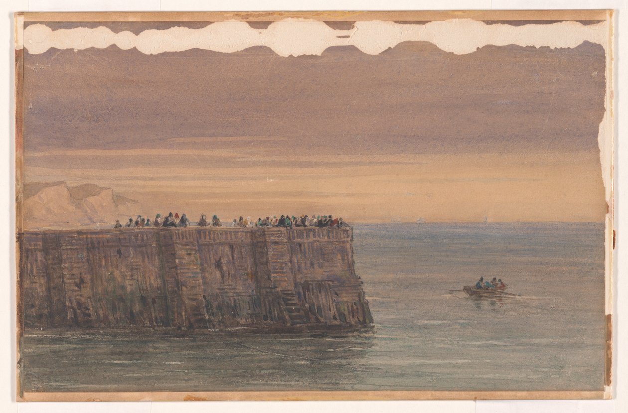 Dover móló, Kent alkotó: David Cox
