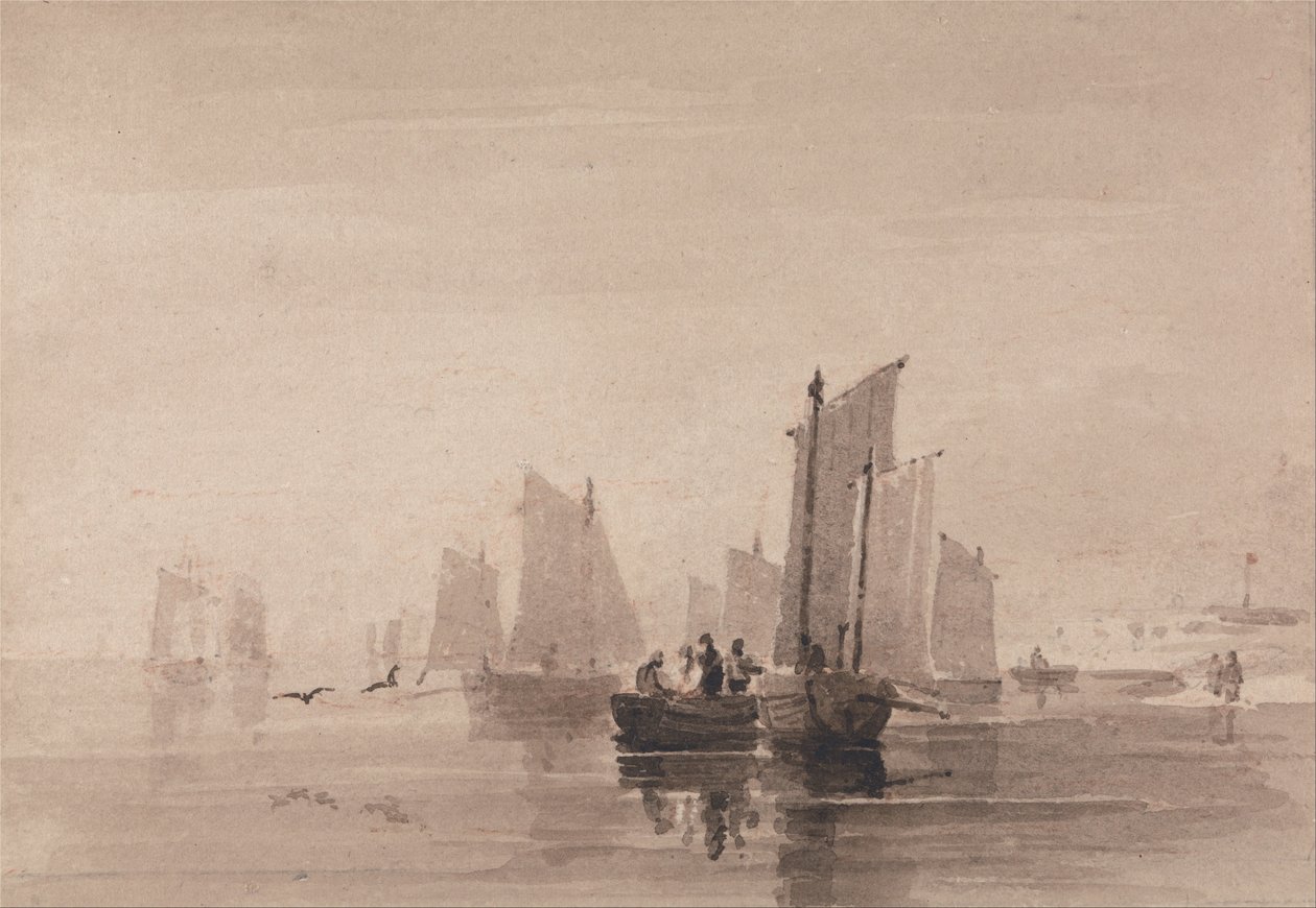 Halászat Hastingsnél alkotó: David Cox