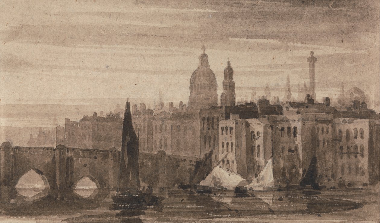 Az Old London Bridge és a St. Paul