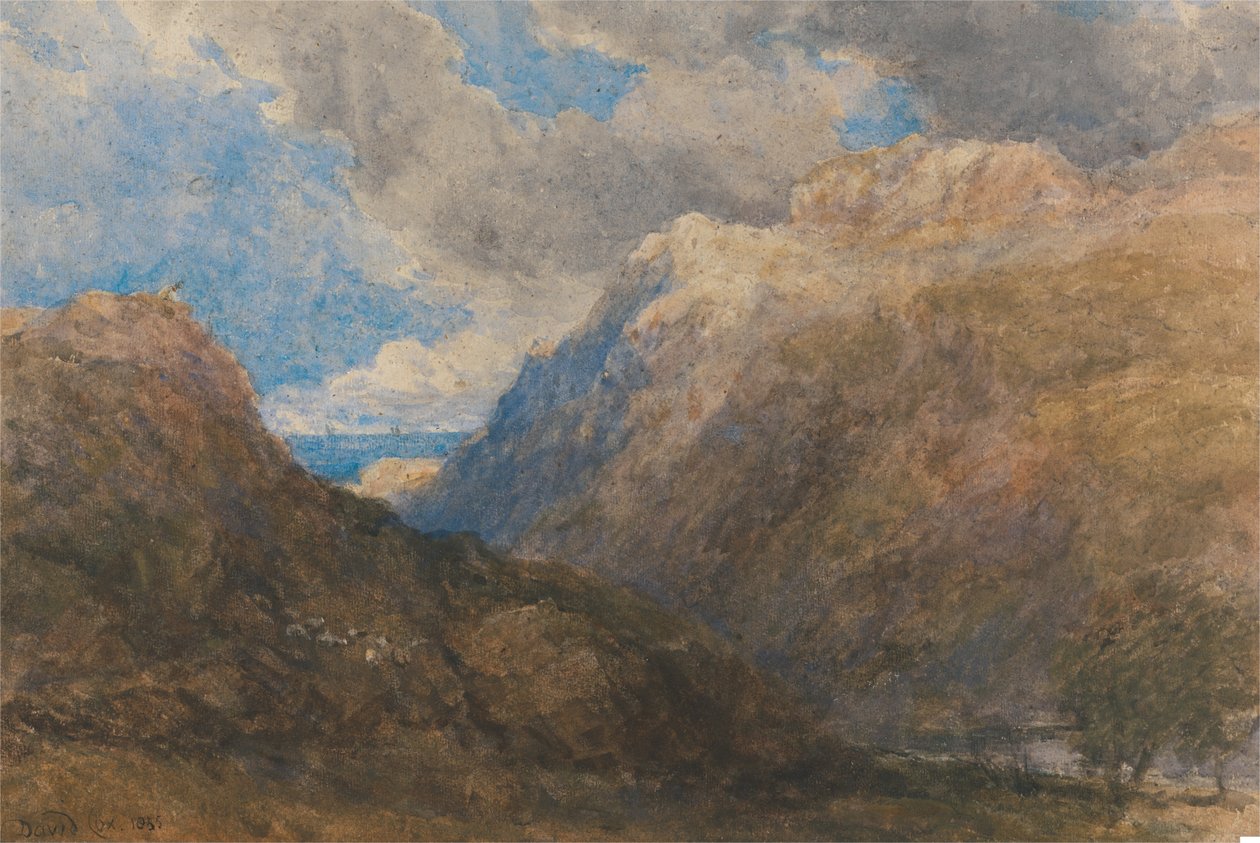 Penmanmawr alkotó: David Cox