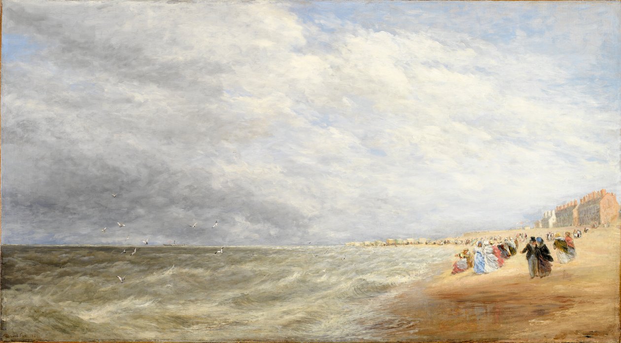 Rhyl Sands, 1855 alkotó: David Cox