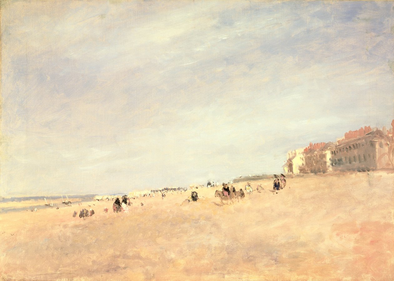 Rhyl Sands, 1854 körül (olaj, vászon) alkotó: David Cox