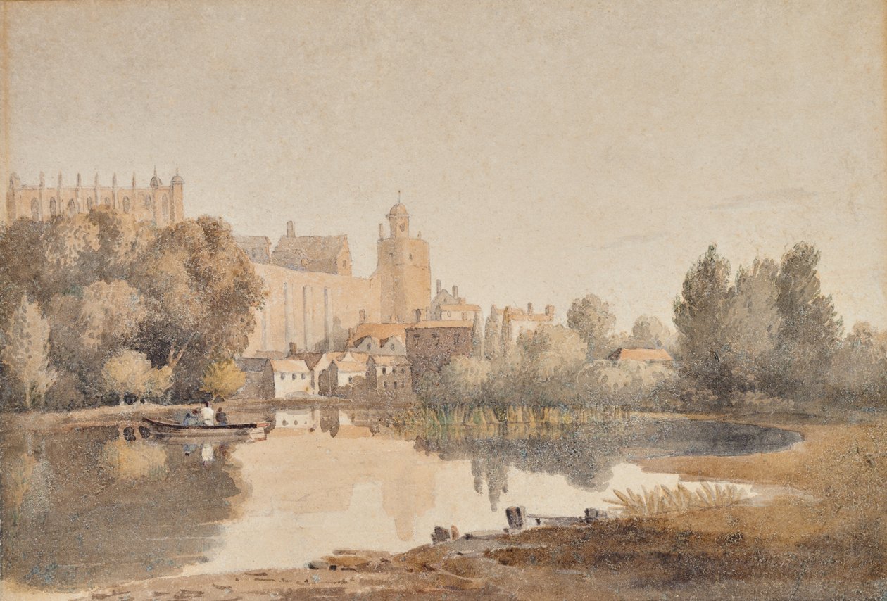 The Curfew Tower, Windsor alkotó: David Cox