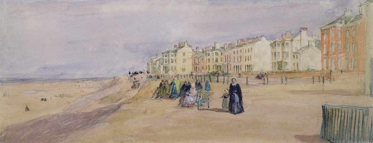 A blackpooli tengerpart alkotó: David Cox