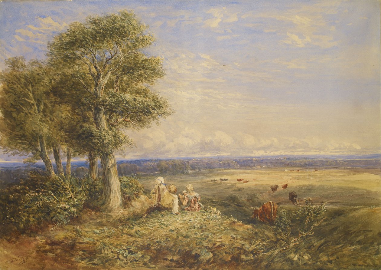 A pacsirta, 1848 alkotó: David Cox