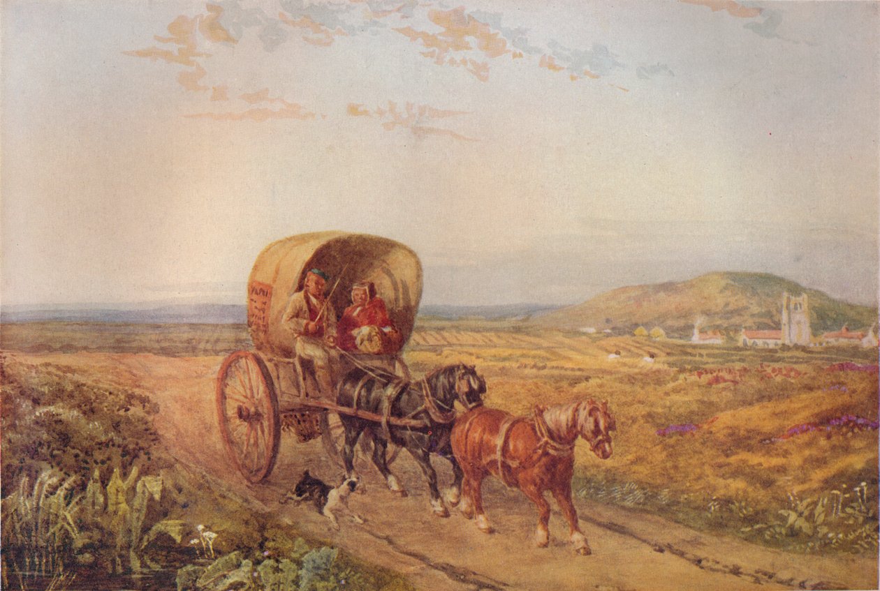 Crossing the Heath, 1924 alkotó: David Cox the elder