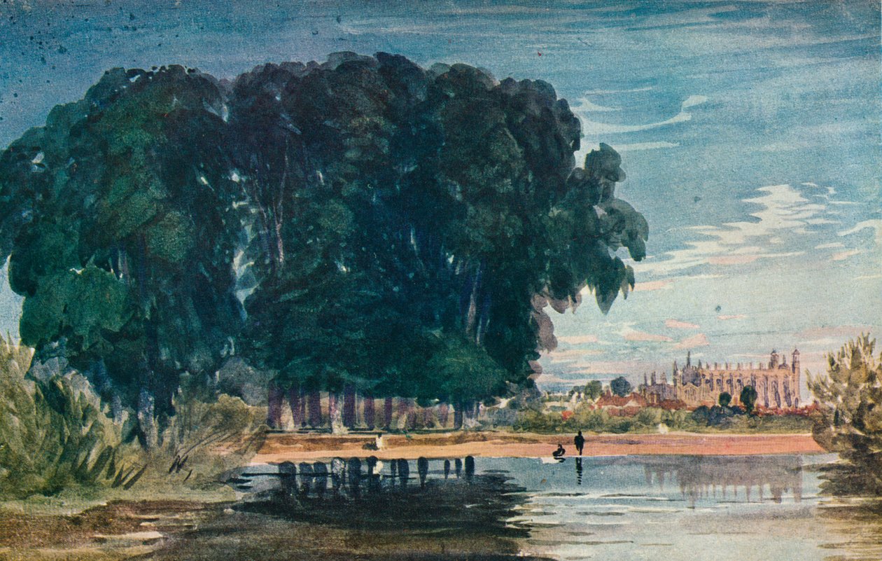 A Brocas, Eton, 19. század eleje-közepe, 1930. alkotó: David Cox the elder