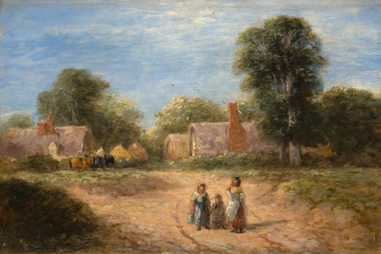 A tanya, 1848. alkotó: David Cox the elder