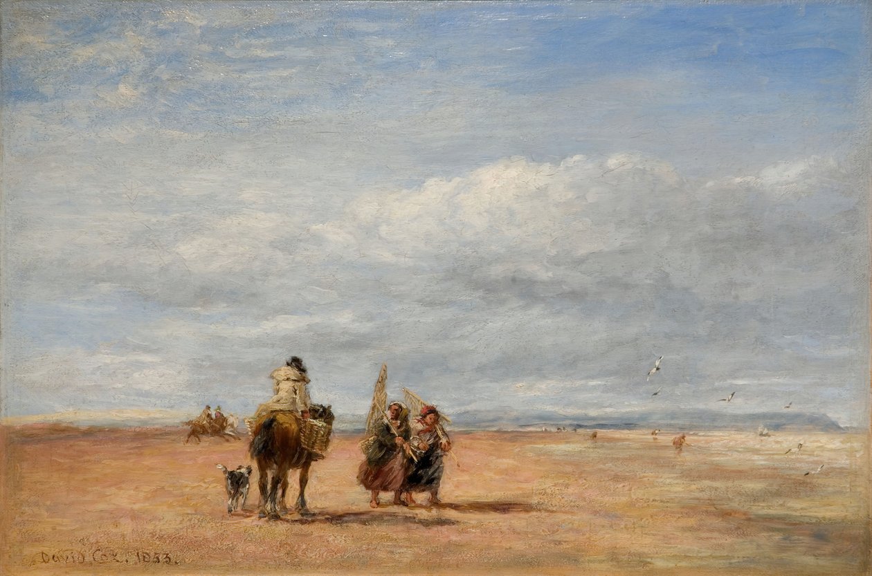 A garnélarák, 1853. alkotó: David Cox the elder