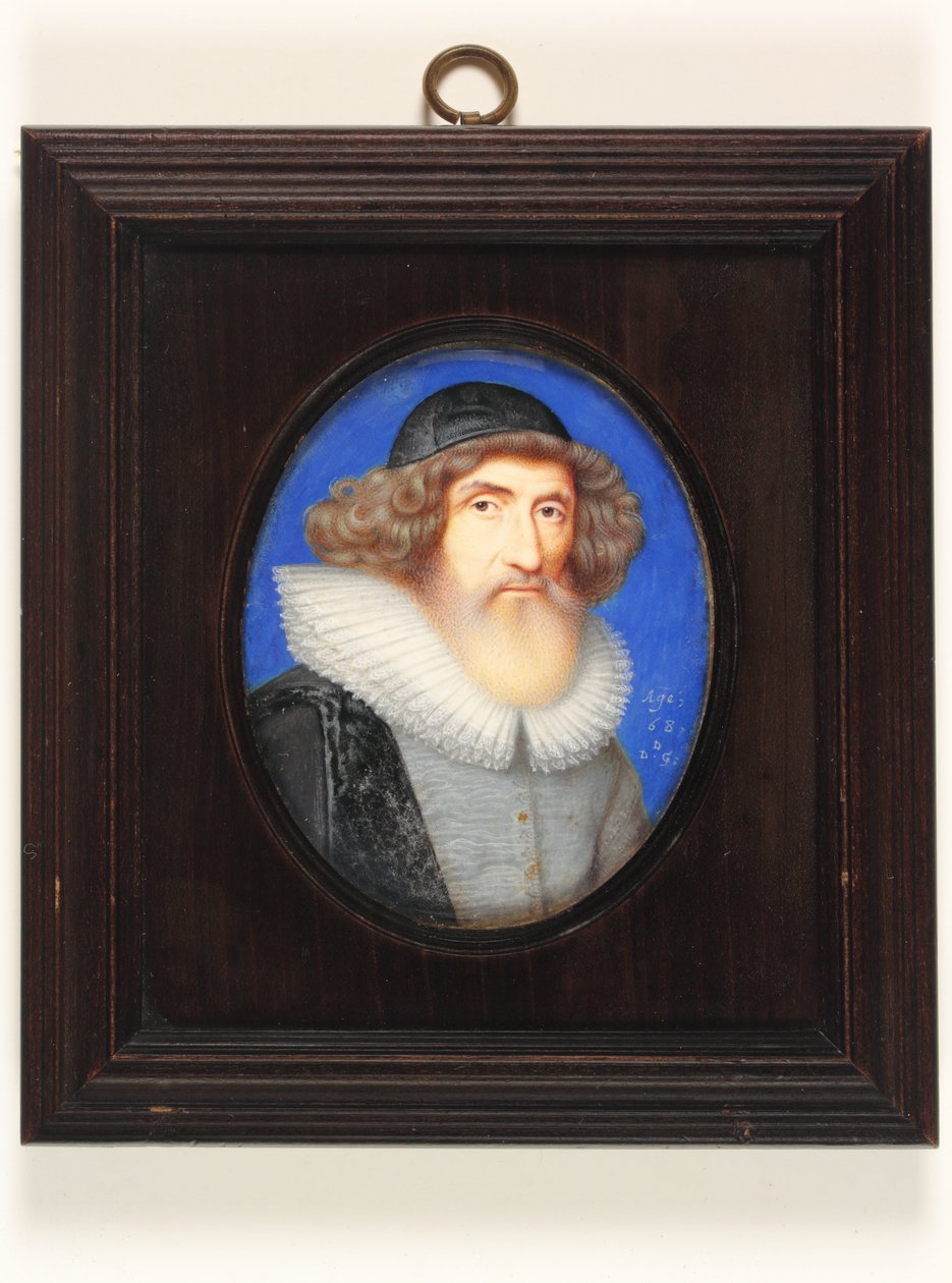 Inigo Jones, 68 éves (akvarell pergamen) alkotó: David Des Granges