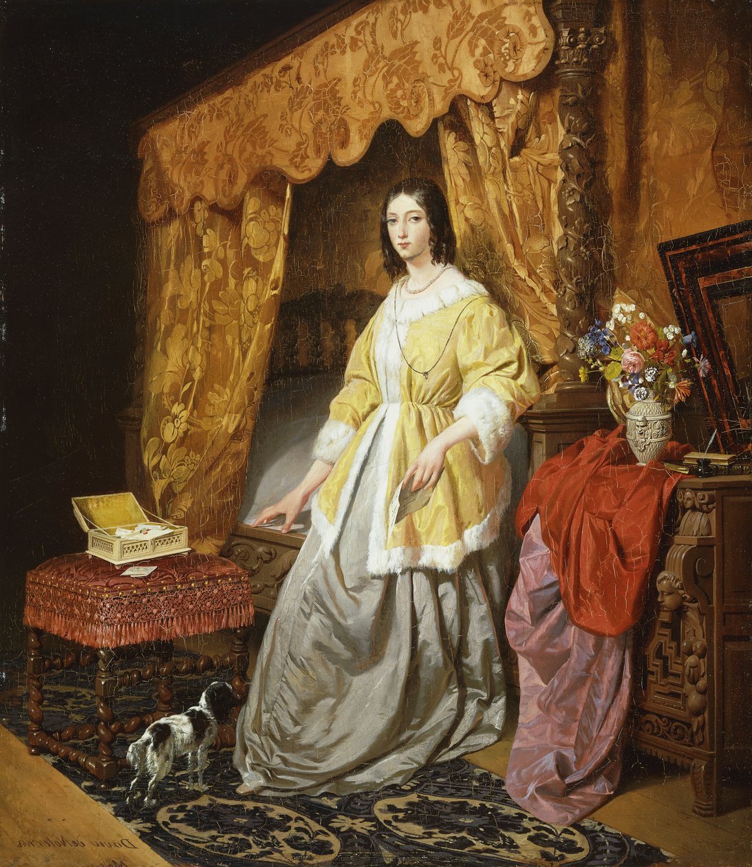 A levél alkotó: David Emil Joseph de Noter