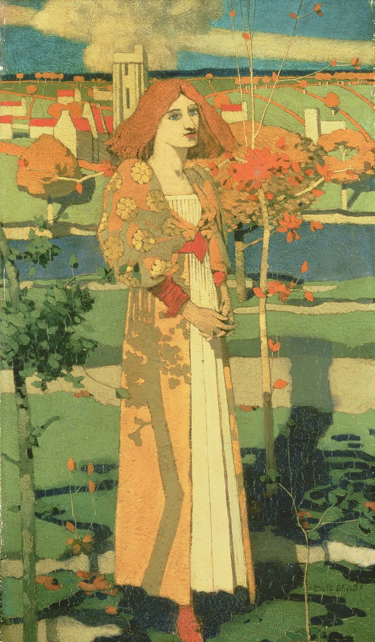Szent Ágnes alkotó: David Gauld