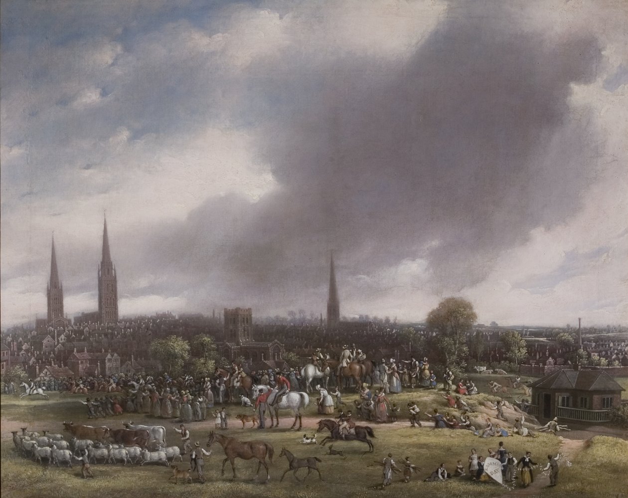 Lammas Day, Coventry, 1849 alkotó: David Gee