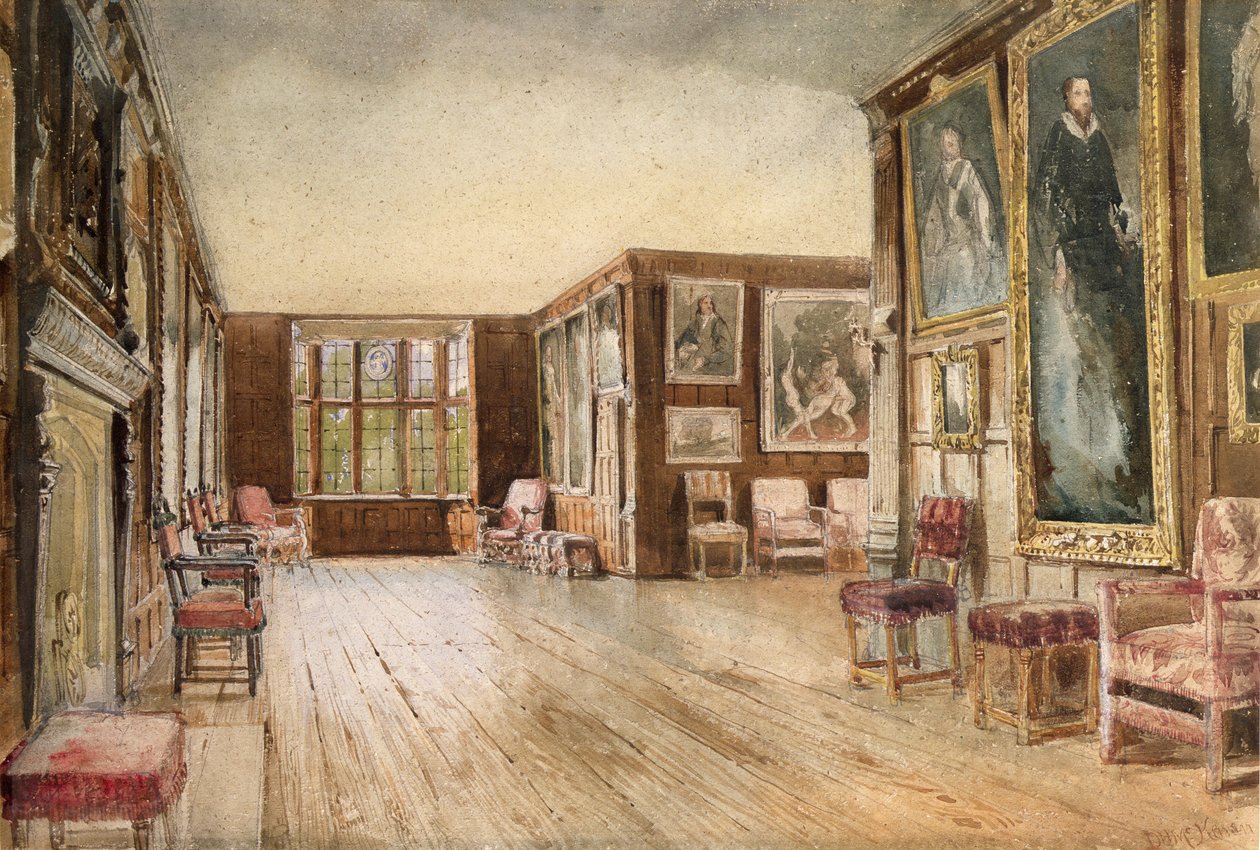 A Leicester Galéria, Knole House alkotó: David Hall McKewan