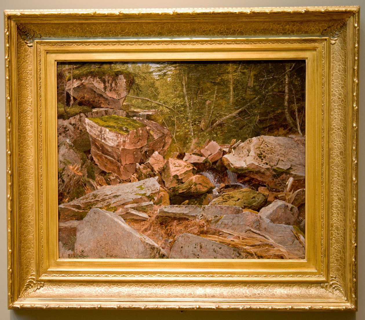 Study, North Conway, New Hampshire, 1851. alkotó: David Johnson