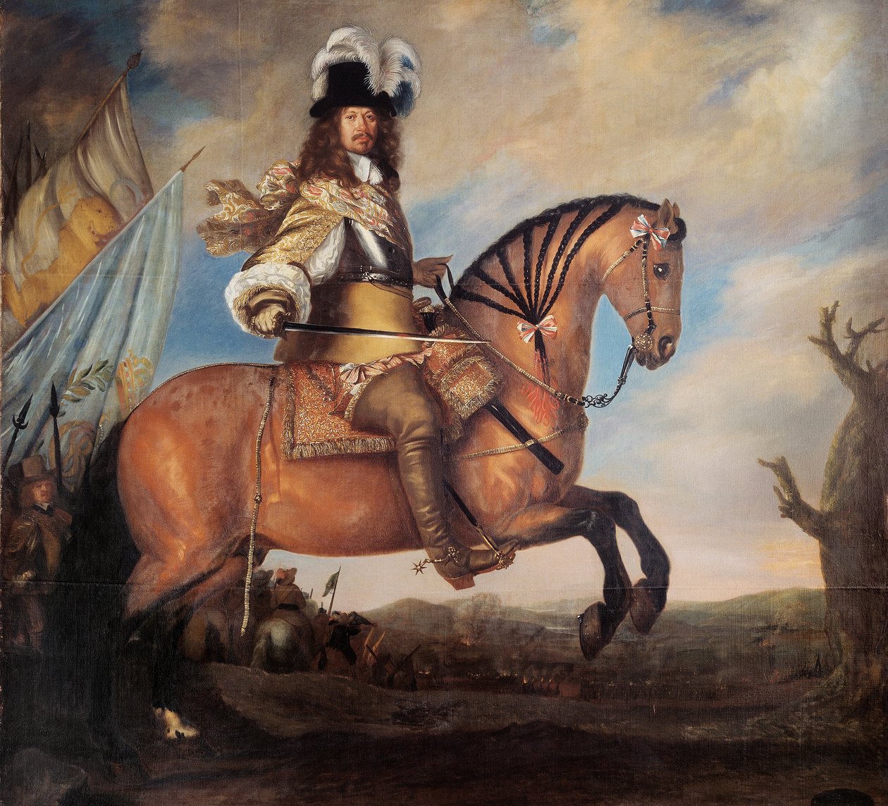 Carl Gustav Wrangel alkotó: David Klöcker Ehrenstrahl