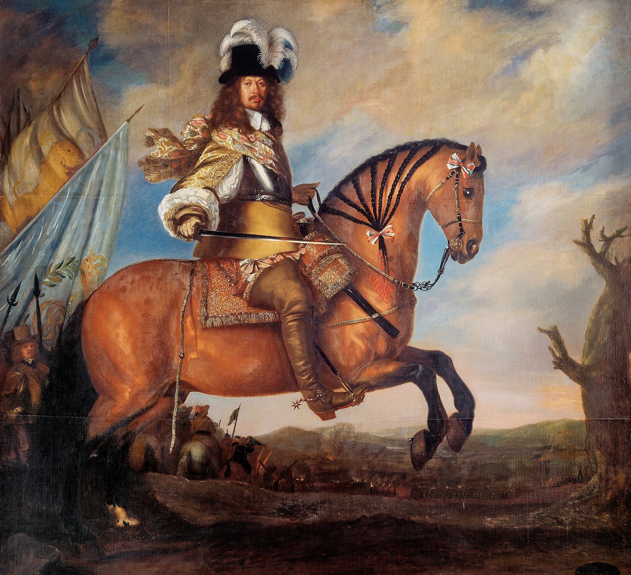 Carl Gustaf Wrangel (1613-76) alkotó: David Klöcker Ehrenstrahl