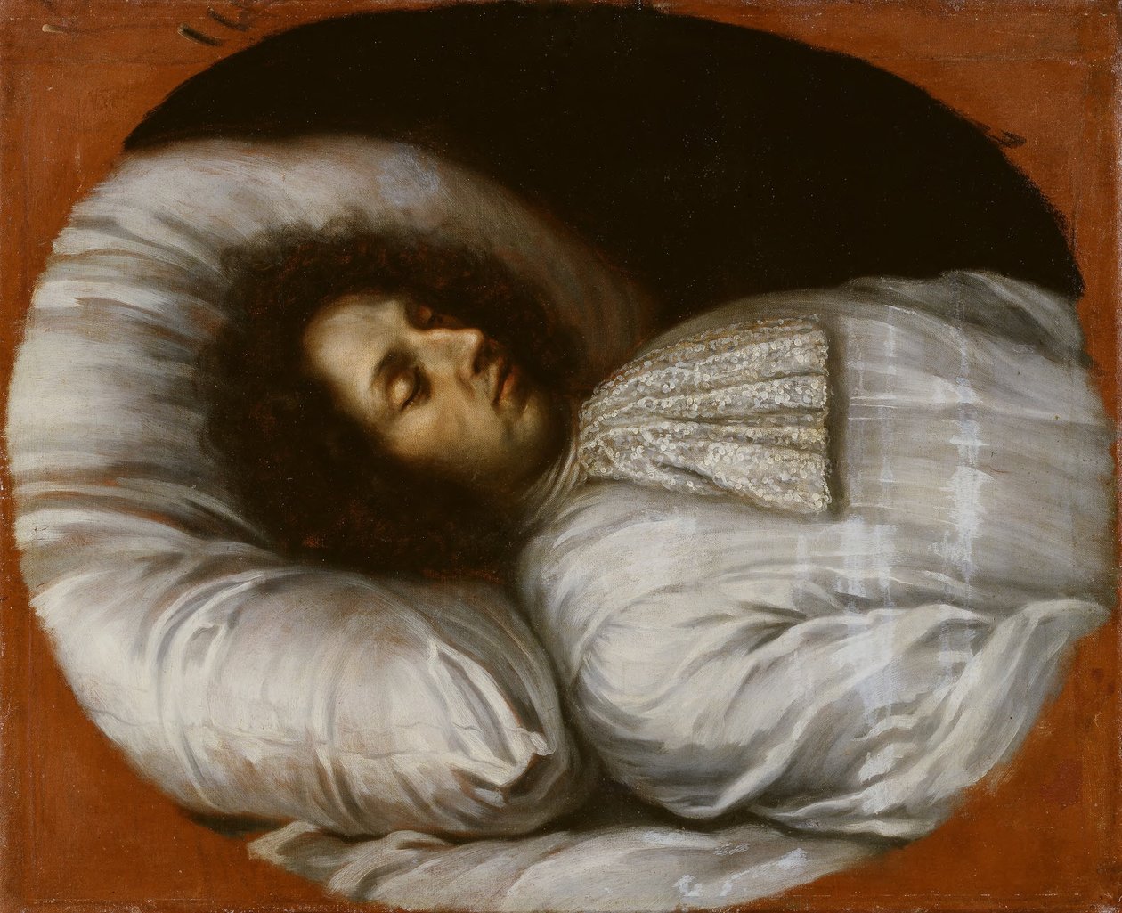 XI. Károly (1655–1697), svéd király, zweibrückeni pfalzi gróf, halálos ágyán, 1697 alkotó: David Klöcker Ehrenstrahl