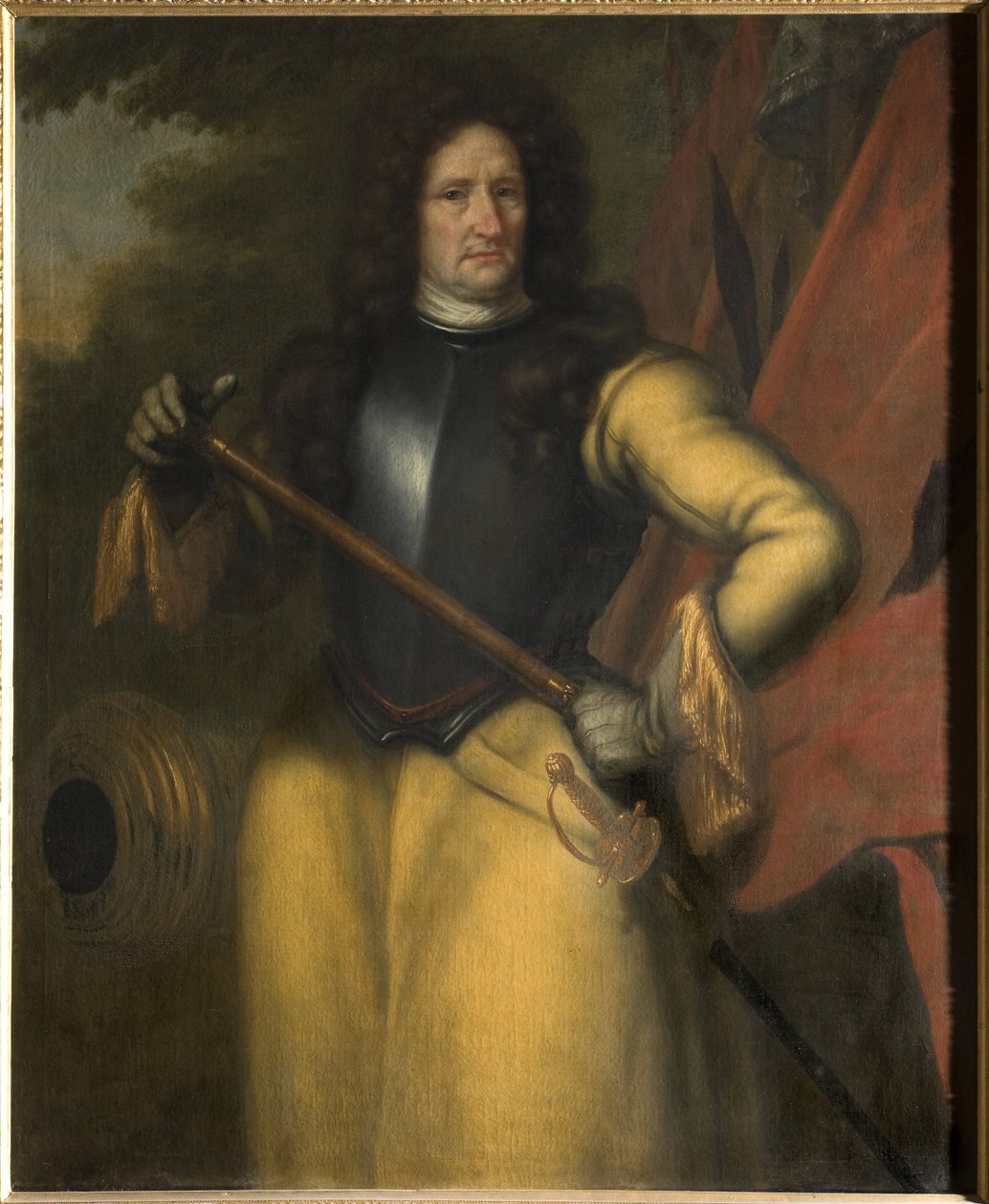 Erik Dahlbergh (1625-1703), Graf, Feldmarschall, Generalgouverneur, königlicher Rat alkotó: David Klöcker Ehrenstrahl