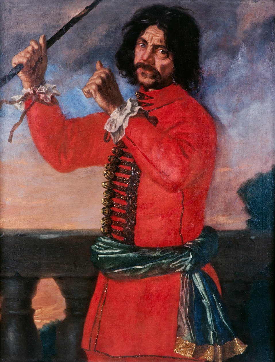 Hindrik Hasenberger, cím: „Hasenberger”, címke: QS:Len, „Hindrik Hasenberger” alkotó: David Klöcker Ehrenstrahl
