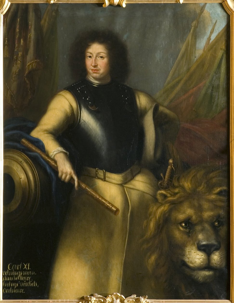 XI. Károly, 1655–1697, Svédország királya, Zweibrücken pfalzi grófja alkotó: David Klöcker Ehrenstrahl