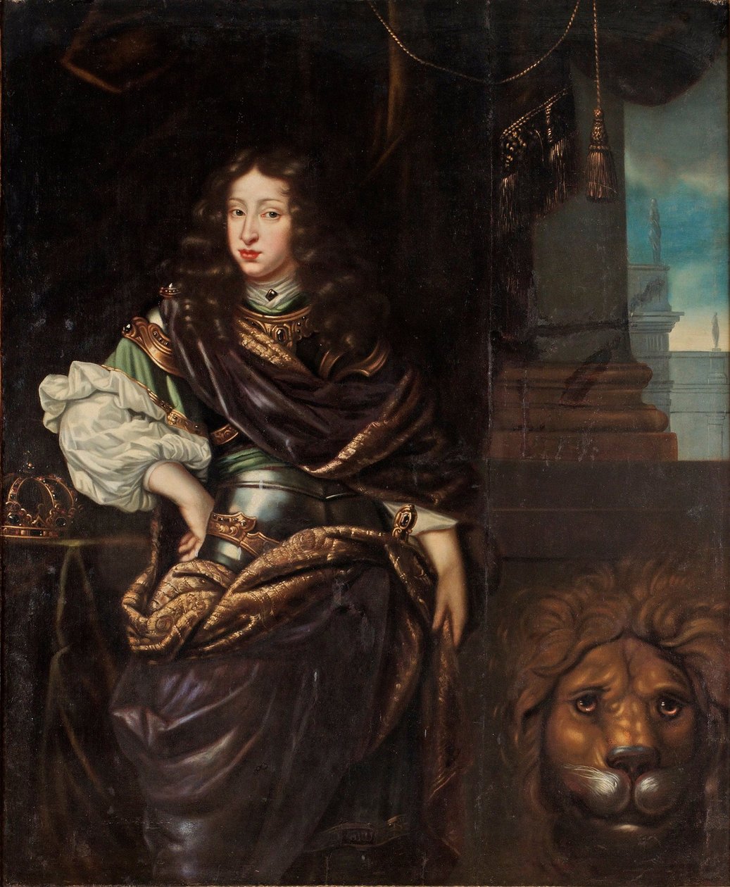 Svédország XI. Károly portréja 1655-1697 alkotó: David Klöcker Ehrenstrahl