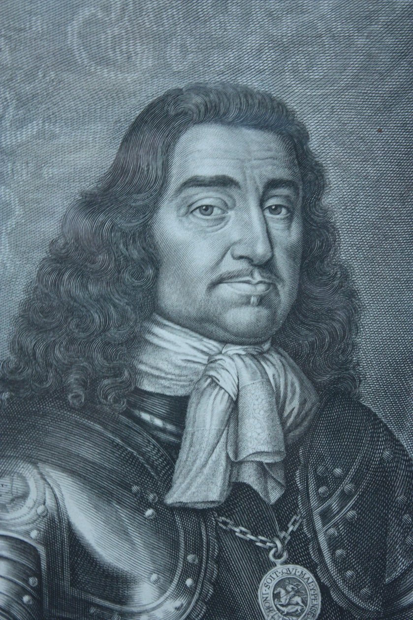 Monck tábornok David Loggan metszetében, 1661, Nemzeti Portré Galéria, London alkotó: David Loggan