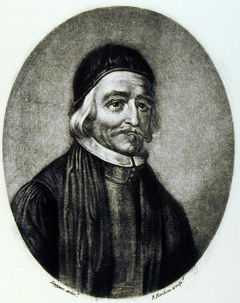 Dr. Thomas Bailey portréja, Richard Earlom (1743-1822) metszete az Illustrious Characters in British History című könyvből (mezzotint) alkotó: David Loggan