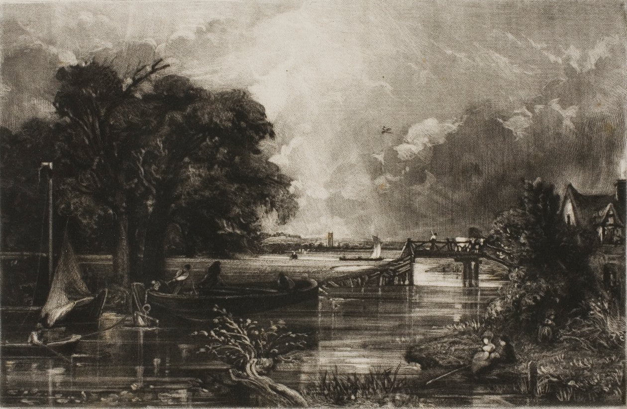 Stour folyó, Suffolk alkotó: David Lucas