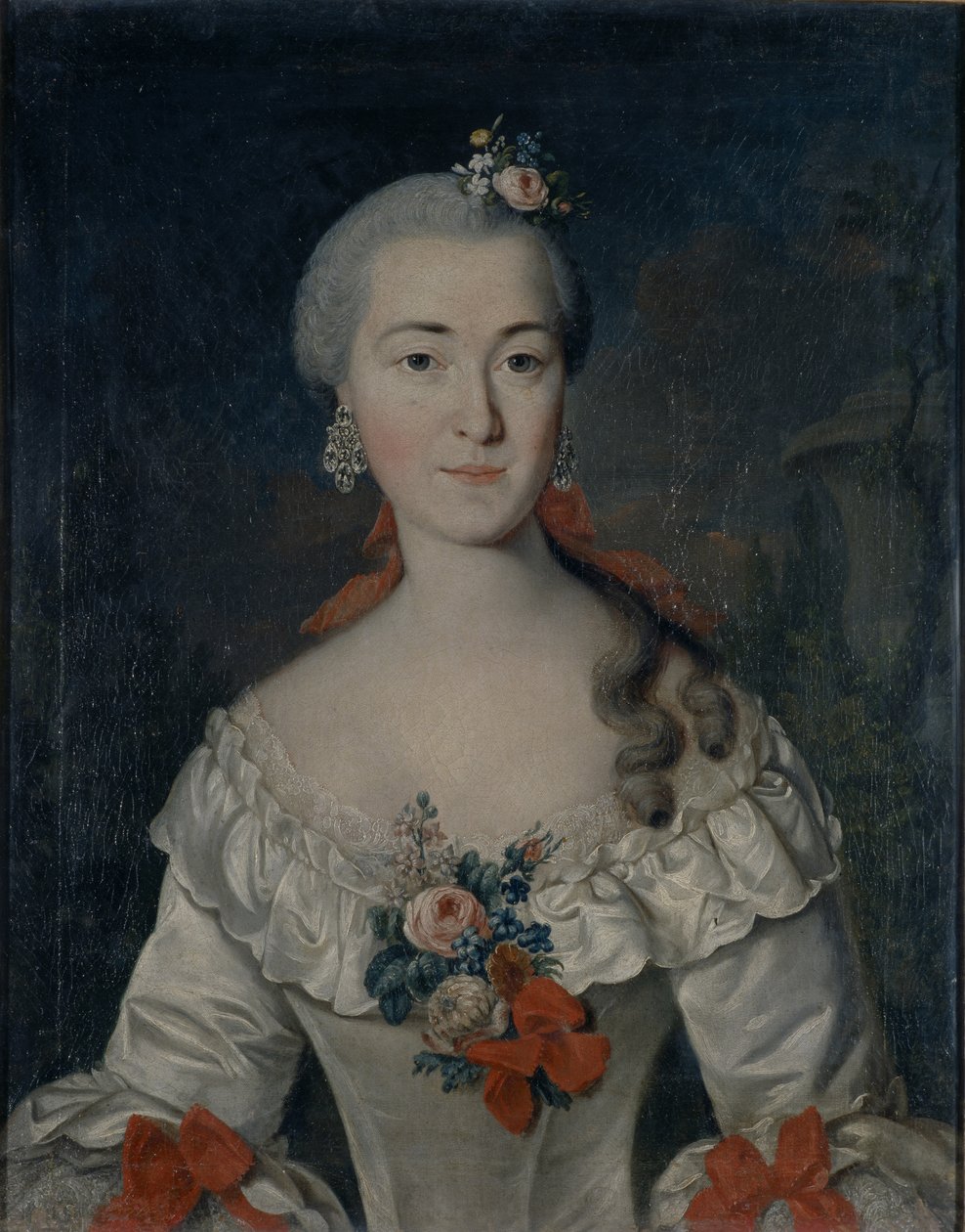 Maria Ivanovna Tatiscseva portréja, 1759 alkotó: David Lueders