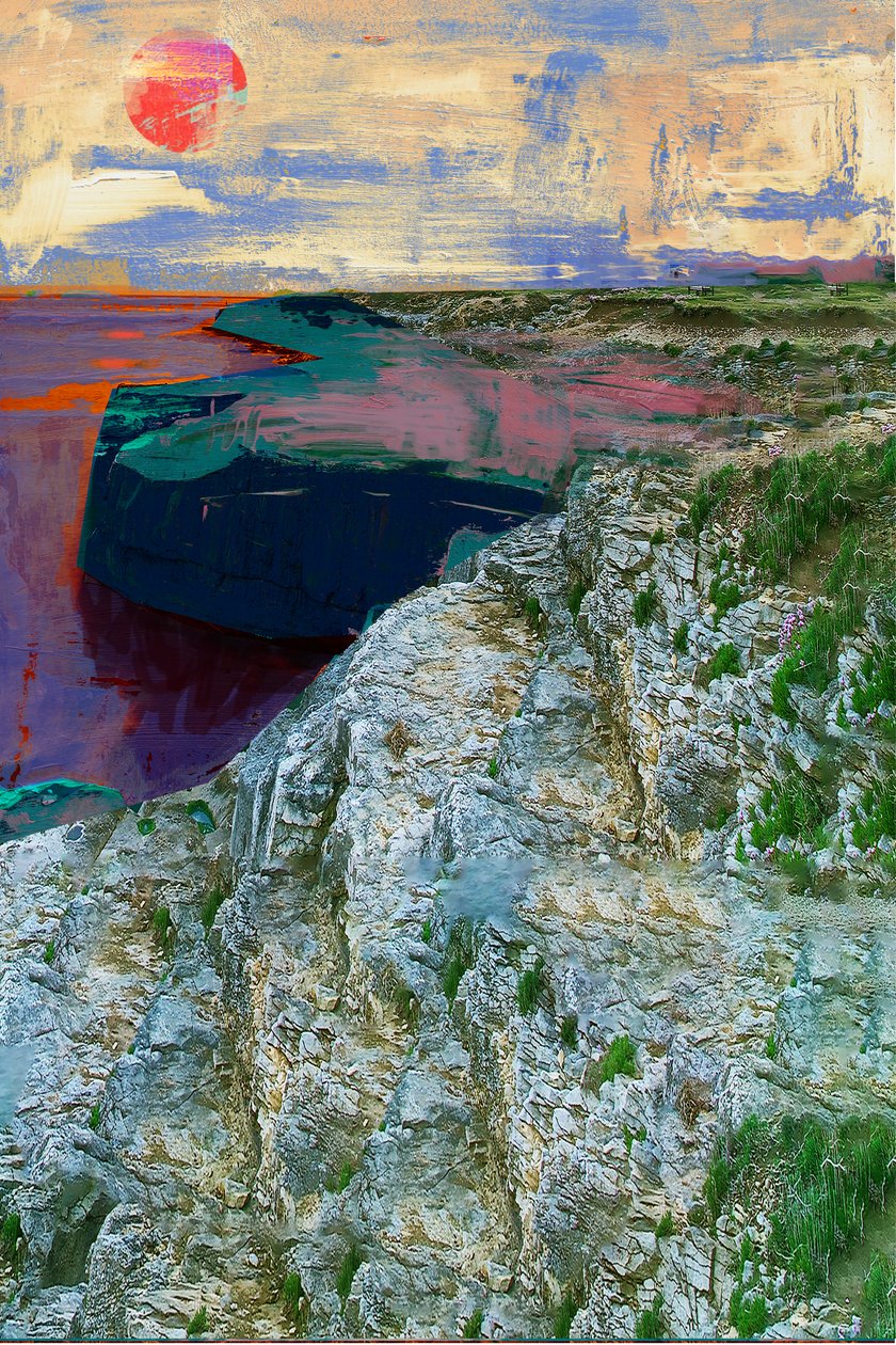 Chania, 2015, Vegyes technika alkotó: David McConochie
