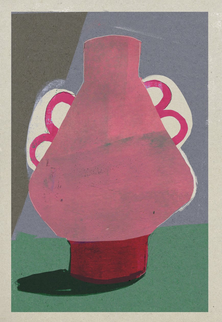 Pink Pot, 2023 (vegyes technika) alkotó: David McConochie