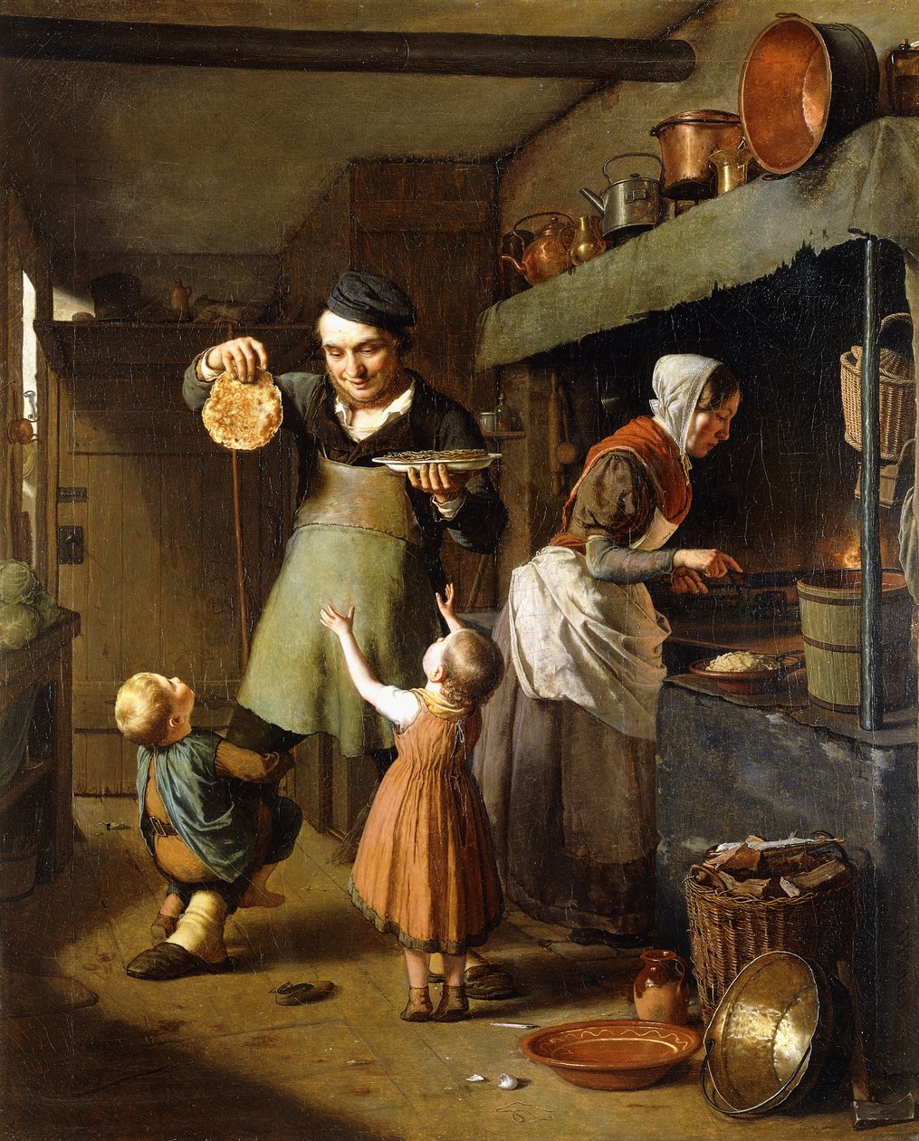 A csemege, alkotó: David Monies