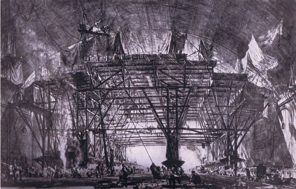 A Nagy Gantry, Bibbys Annual alkotó: David Muirhead (after) Bone