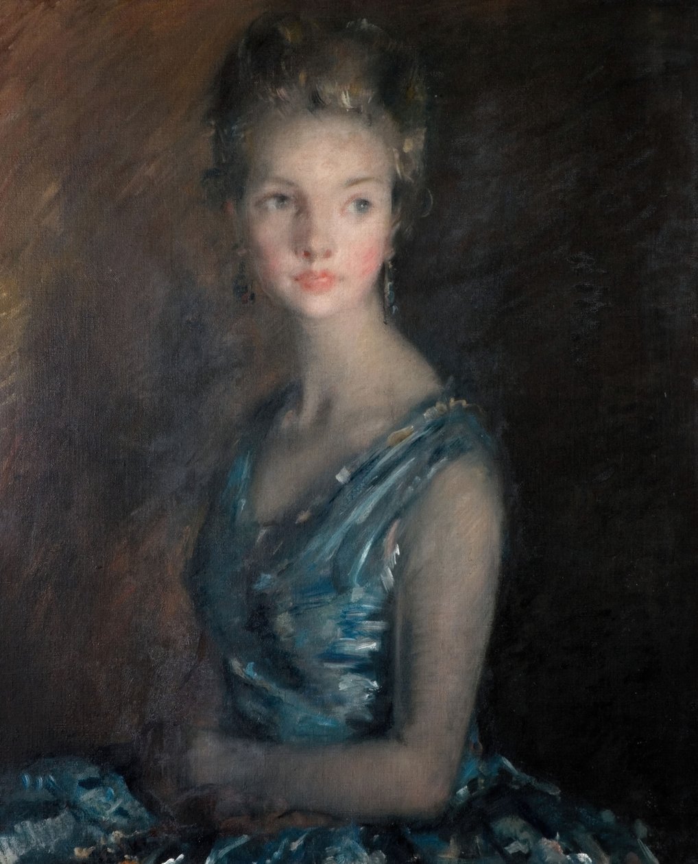 Kék és ezüst, 1929. alkotó: David Muirhead