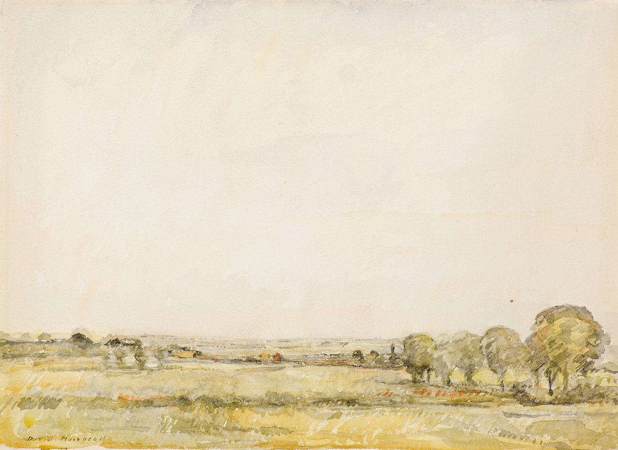 Essexben (akvarell) alkotó: David Muirhead