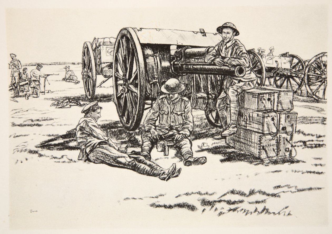 Dinner Time: Men of the RFA, illusztráció a 