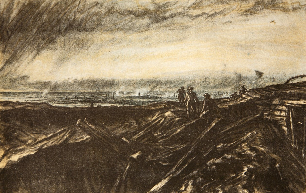 Távoli lencse, a Notre Dame de Lorette-ről, illusztráció a 