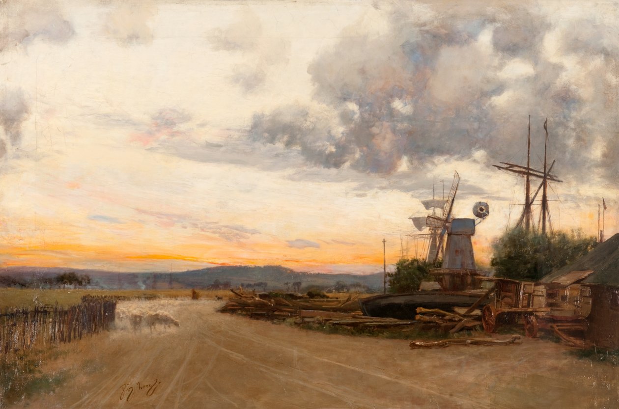 Dewy Eve, 1886-87 körül (olaj, vászon) alkotó: David Murray