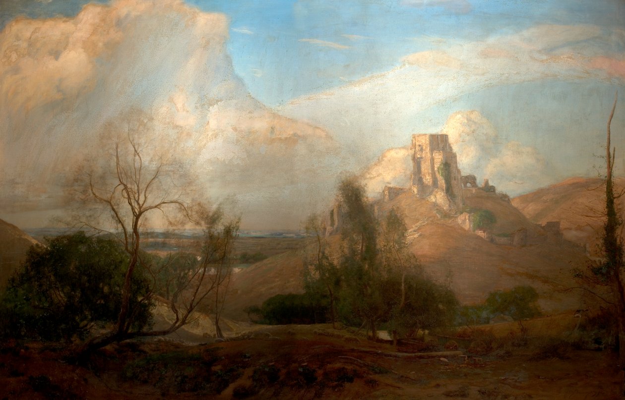Long After, Corfe kastély, Dorset, 1894 alkotó: David Murray
