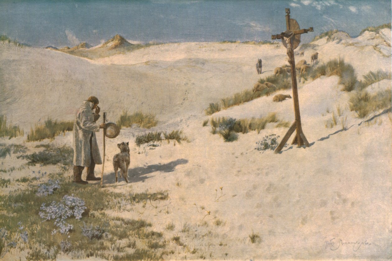 Kereszt a dűnéken, 19. század vége-XX. század eleje, 1930 körül. alkotó: David Murray