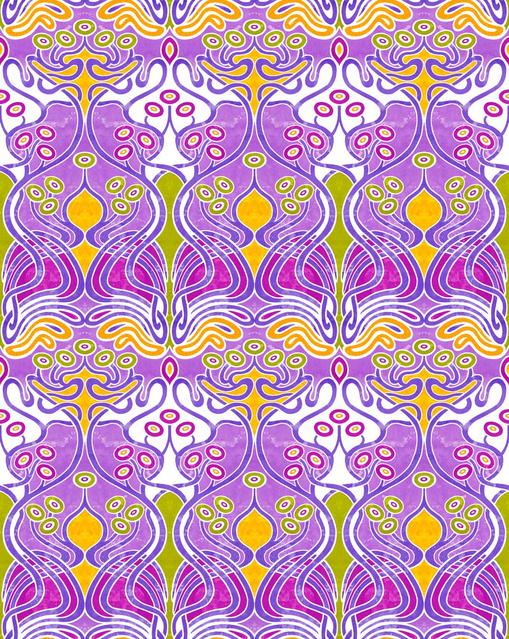 Beauclair Mauve, 2018 (digitális vegyes technika) alkotó: David Newton