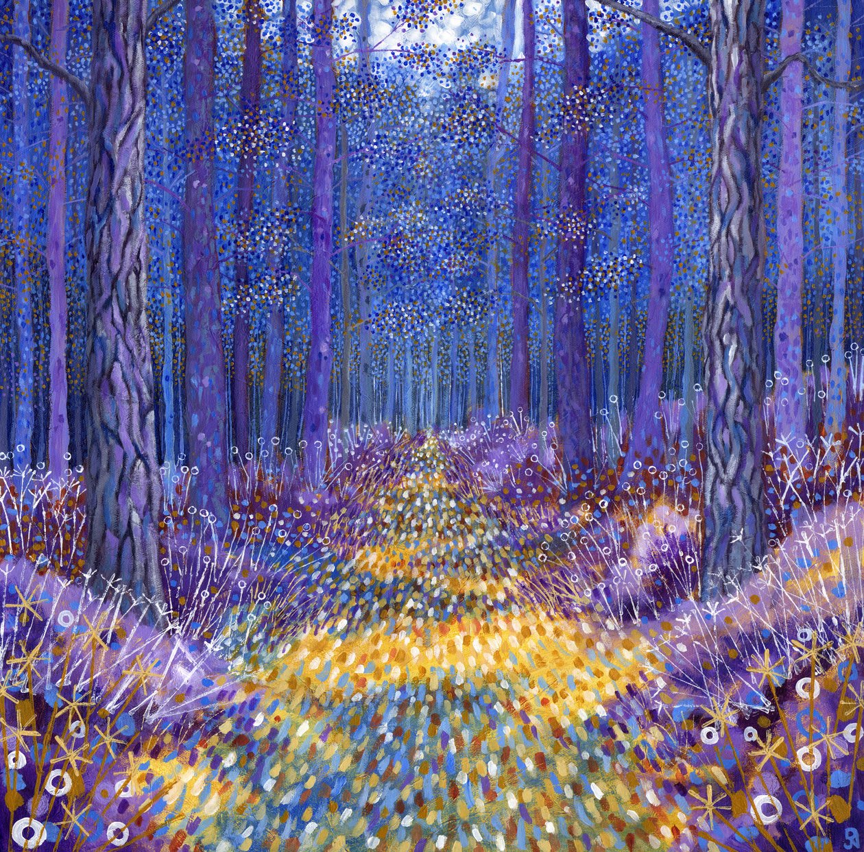 Blue Forest 2, 2012 alkotó: David Newton